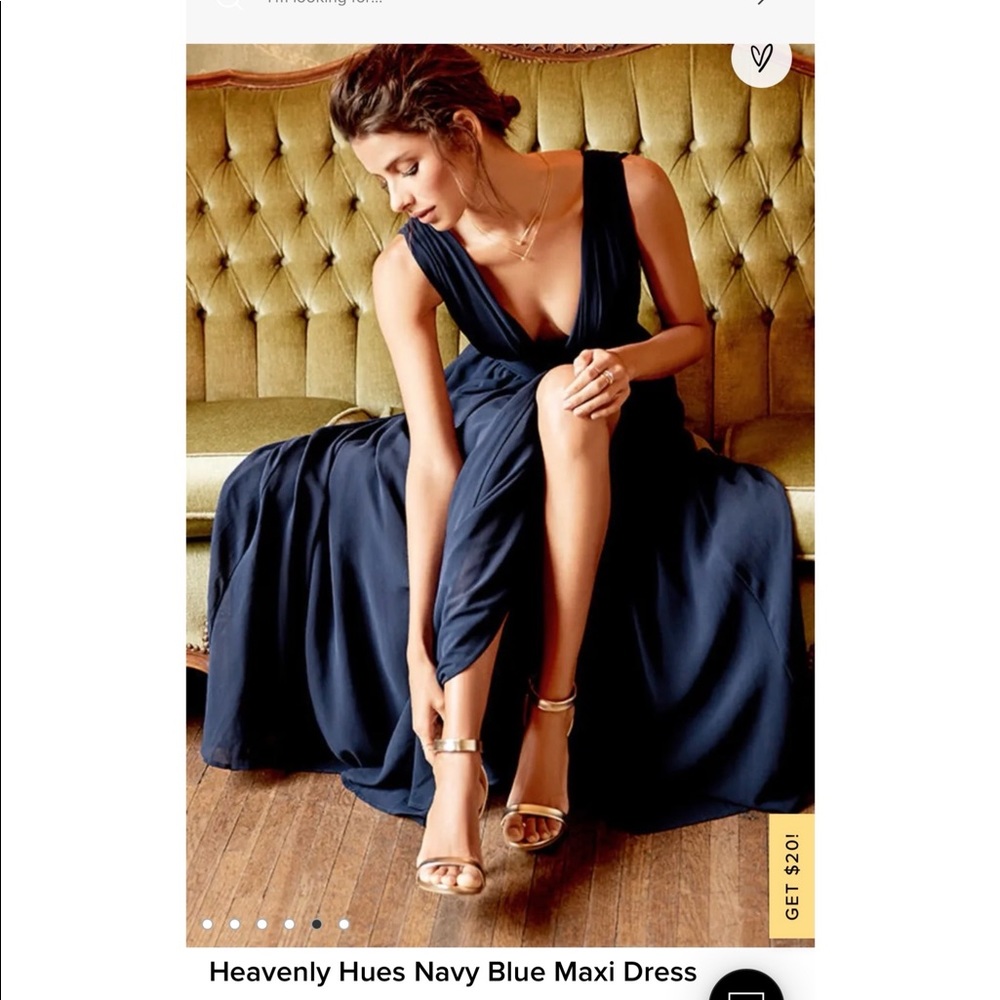 Lulu’s Heavenly Hue’s Maxi Dress